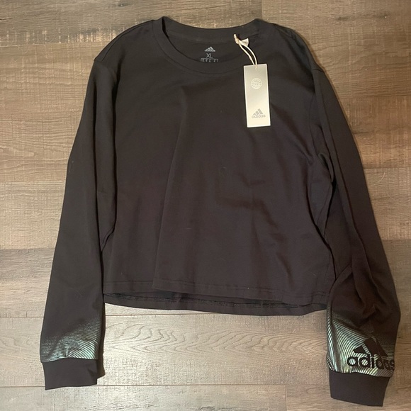 Adidas Long Sleeve Crop - Picture 2 of 3